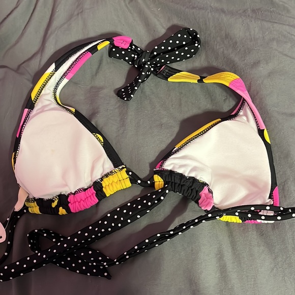 Polka Dot Bikini Top - Picture 2 of 3